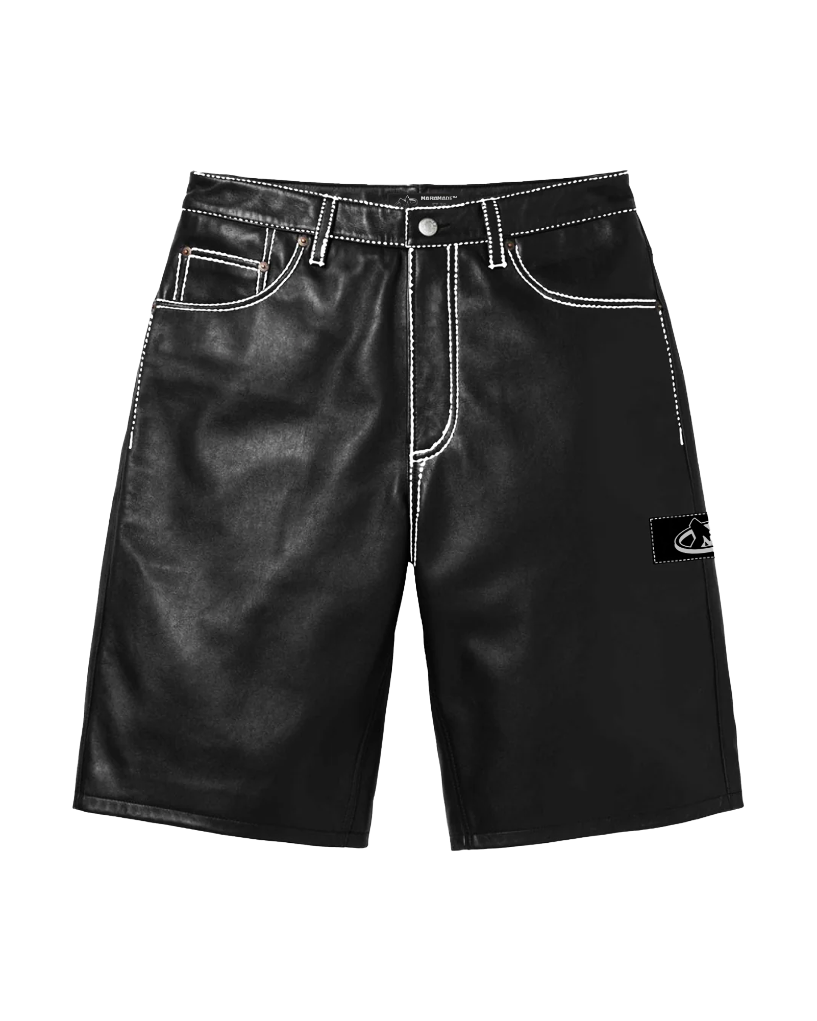 NOIR LEATHER SHORTS